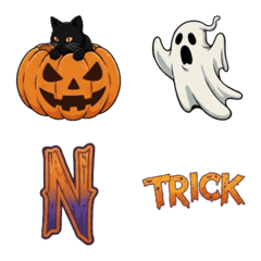 ハロウィンの絵文字　たっぷり40個