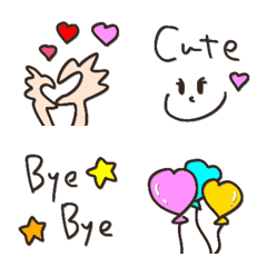 【毎日楽しい】かわきゅん絵文字集♡