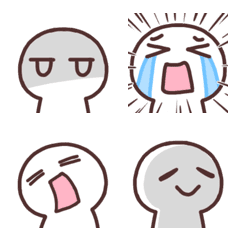 Simple-kun's Negative emoji