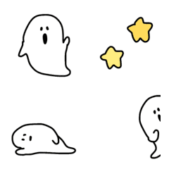 Ghost, cute, Halloween