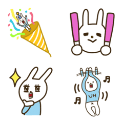 UH THE RABBIT Emoji4