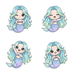 นางเงือกอิโมจิ 1