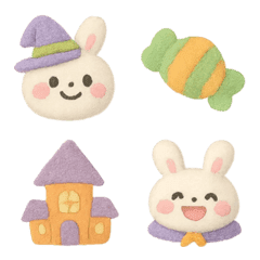 กระต่ายพาสเทลฮาโลวีน