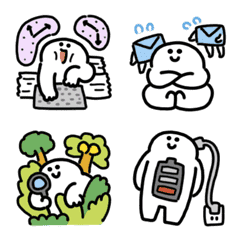 Smiley Man Status Report Anime Emoji