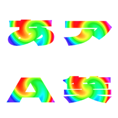 Cut-Emoji Deco Text(Kana/Alphanum) 527