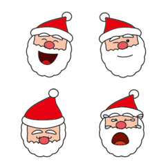 Animasi Santa Claus yang Bercahaya