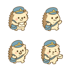 고슴도치 우편배달 행복 배송