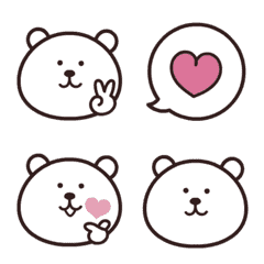 動く！ゆるーい♡くまの絵文字