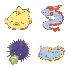 Cute Sea FRIENDS.