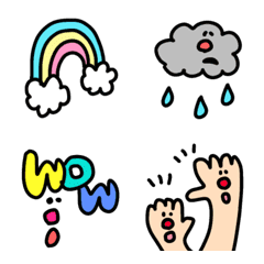 Cute, colorful, everyday