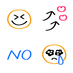simple senga emojis