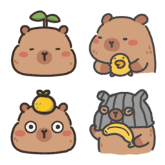 水豚兒 動態表情貼5