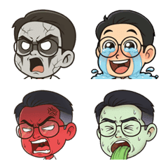 トップ営業も使ってるスタンプ！イケメン編