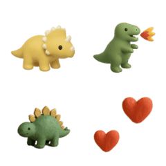 ぷっくり　かわいい恐竜