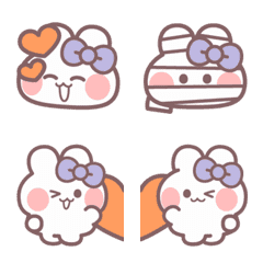 お顔うしゃぎ!!17 紫色