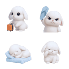 搖擺的小兔子表情符號