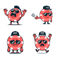 チャリティーポーカーブラッドくん絵文字