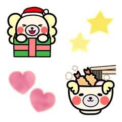 Wankichi & Friends emoji (winter)