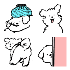 Maltese Moonge heartwarming Emoji