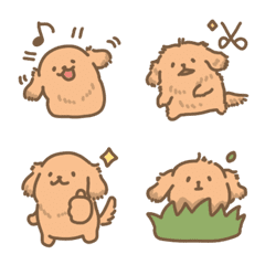 ゴールデンレトリバーの日常色々絵文字