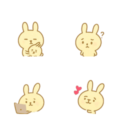 Cute Yellow Bunny Daily Life