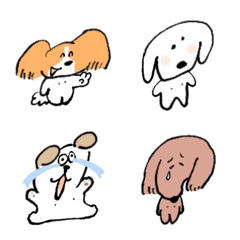 ⸜ 動く ⸝ ゆるい生き物 犬たち