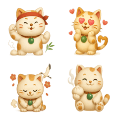 福氣滿滿的福丸貓