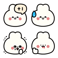 迷你啊兔表情貼 2