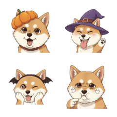 Halloween Parade Pup Faces
