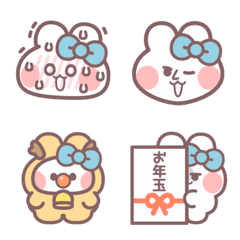 お顔うしゃぎ!!18 水色