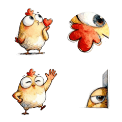 Big-Eyed Chick Life(40 sets)