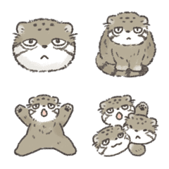 soft manul cat emoji