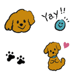 CHIBI YURU EMOJI -dog ver.-