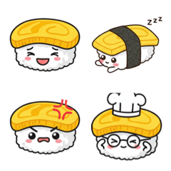 Sunny Roll's Expressive Stickers