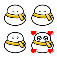 YELLOW/LUCKY SNOWMAN Emoji