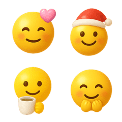 Moving Plump Smiley Winter Items