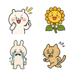 Cute Emoji Friends Collection