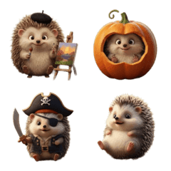 AYU to  cute hedgehog