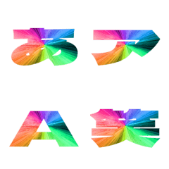 Cut-Emoji Deco Text(Kana/Alphanum) 665