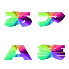 Cut-Emoji Deco Text(Kana/Alphanum) 661