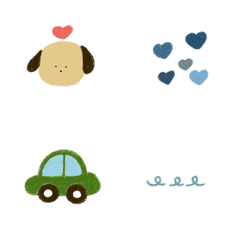 シンプルでゆる〜い絵文字