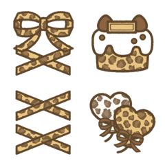 ヒョウ柄!!2 茶色