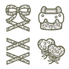 ヒョウ柄!!2 白色