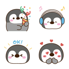 Penguin Emoji Stickers