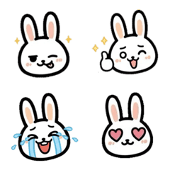 毎日使える❤️お調子者ウサギの絵文字