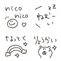 【挨拶♡一言】使える絵文字