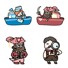 Comprehensive emoticon stickers