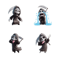 사신이 일상에 쫓기고 있음