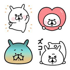 【復活！】ゆるうさぎの絵文字。よく使う。