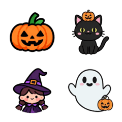 Cute Halloween Emoji Pack